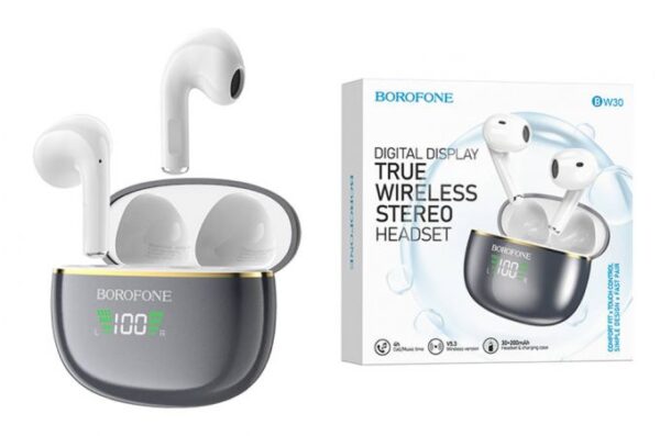 Borofone BW30 Cheerful True Wireless Bluetooth Earphone - Image 3