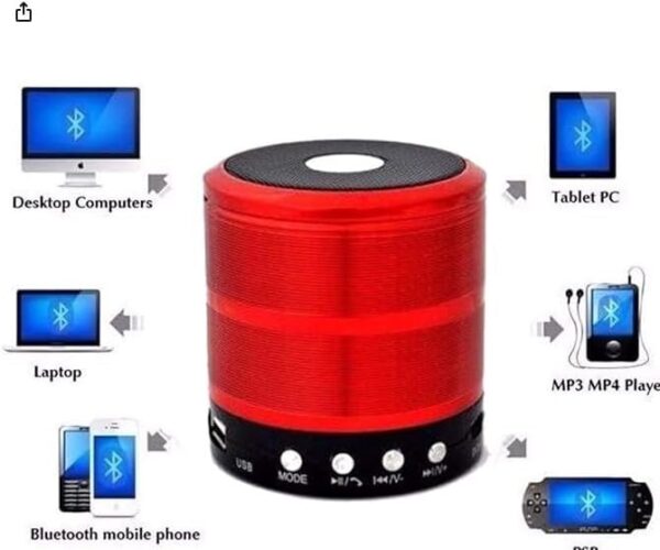 WS-887 Mini Speaker - Image 3