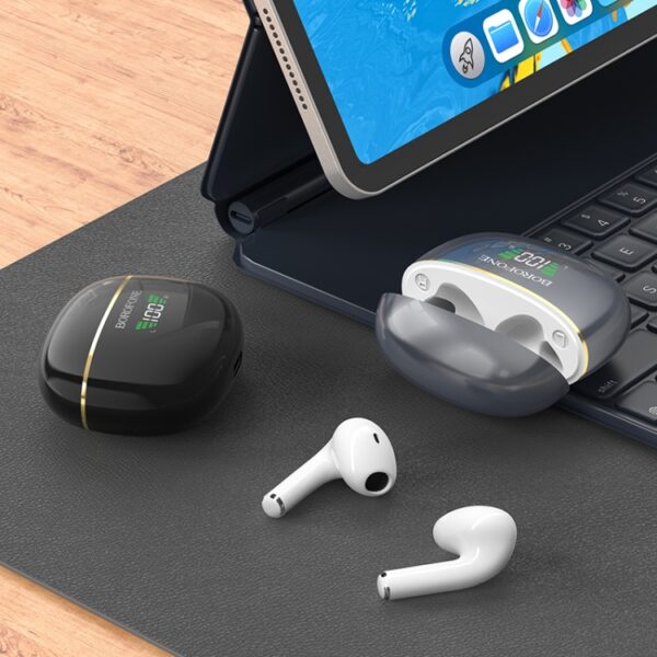 Borofone BW30 Cheerful True Wireless Bluetooth Earphone - Image 4
