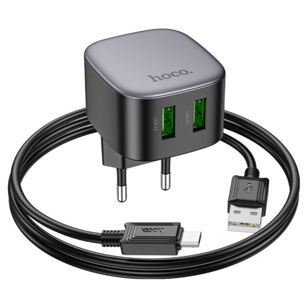 Wall charger “CS34A Rayo” QC3.0 EU cable set - Image 3