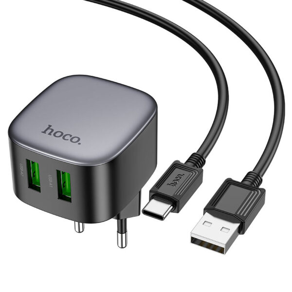 Wall charger “CS34A Rayo” QC3.0 EU cable set - Image 2