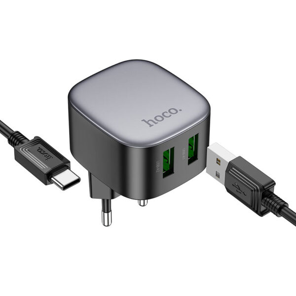 Wall charger “CS34A Rayo” QC3.0 EU cable set - Image 4