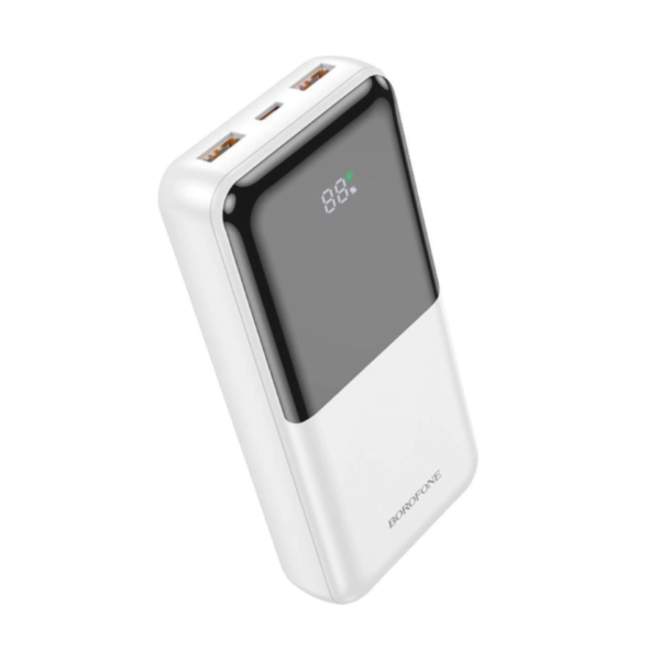 BOROFONE (BJ36A) 20000mAh PD20W (2 USB + 1 PD Type C) + QC3.0 Fast Charging Portable Power Bank Charger Powerbank - Image 2